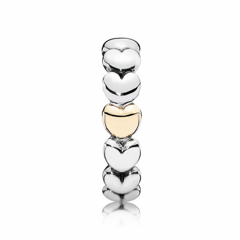 Pandora My One True Love Promise Ring - Two Tone - Canada | OP3445PB